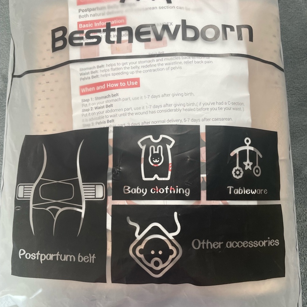 Postpartum belly wrap